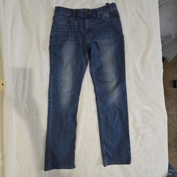 Boys Urban Pipeline Jeans 18 Reg Slim Ultimate Flex Adjustable Waist Blue Denim - Picture 2 of 9